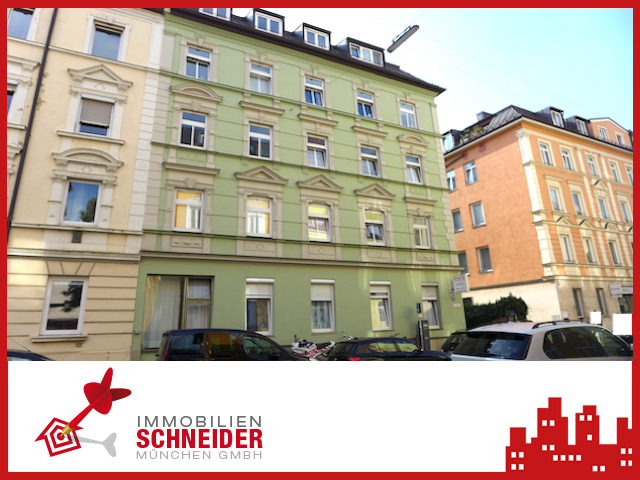 IMMOBILIEN SCHNEIDER – Schwanthalerhöhe – wunderschöne 2 Zimmer Altbau DG Wohnung mit Laminatboden